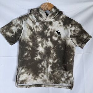 Abercrombie Kids Boy Tie Dye Sweater‎ Short Sleeve Size 5/6